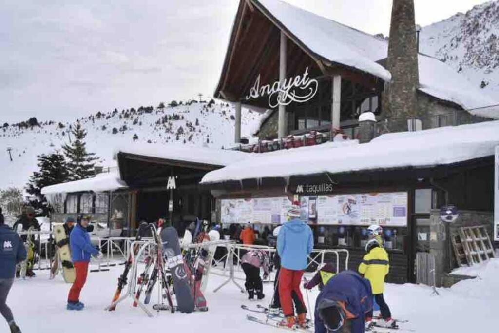 Apart Acogedor En Biescas Para Familias,Vistas A La Montana Exterior foto